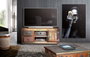 GINER Y COLOMER Mueble de TV en madera reciclada multicolor